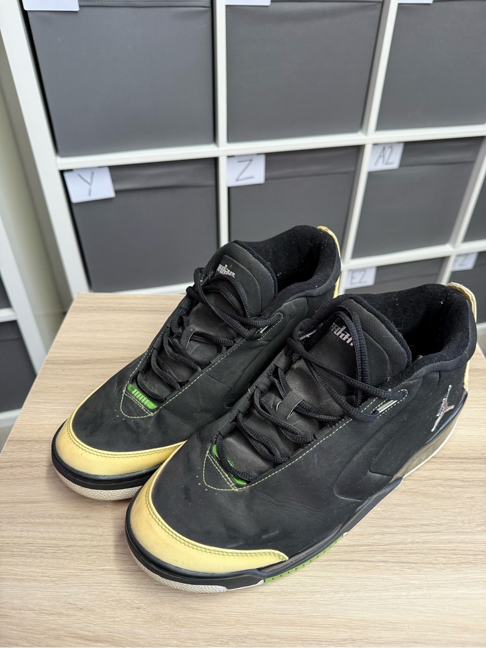 Nike Air Jordan Classic 07 Big Fund Black and Green RARE
